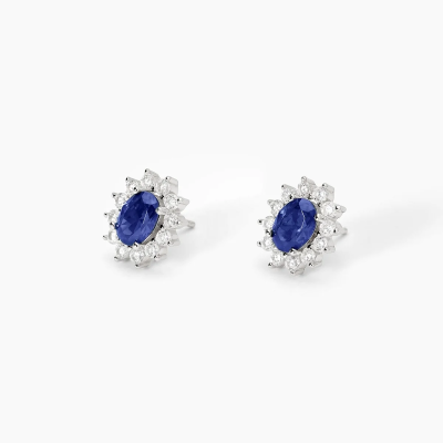 Orecchini Halo Diana - viuviu jewels