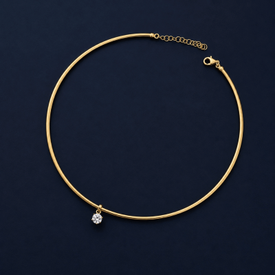 Collana Choker punto Luce - viuviu jewels