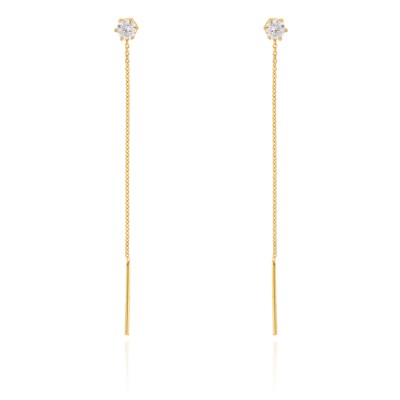 Orecchino Luce "Grazia" gold - viuviu jewels