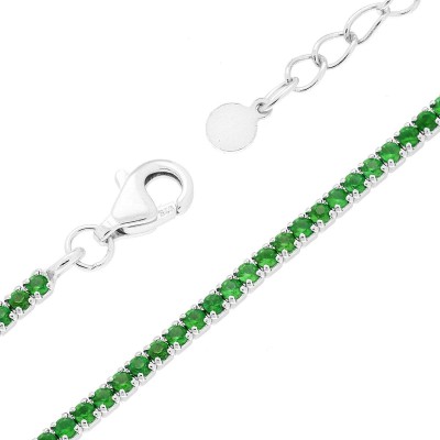 Bracciale tennis smeraldo "Primavera" - viuviu jewels Bracciale tennis smeraldo "Primavera" - viuviu jewels