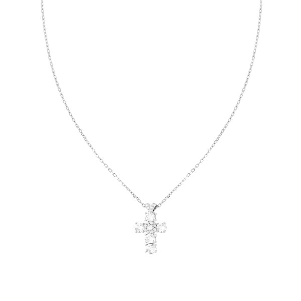 Collana croce "Primavera"