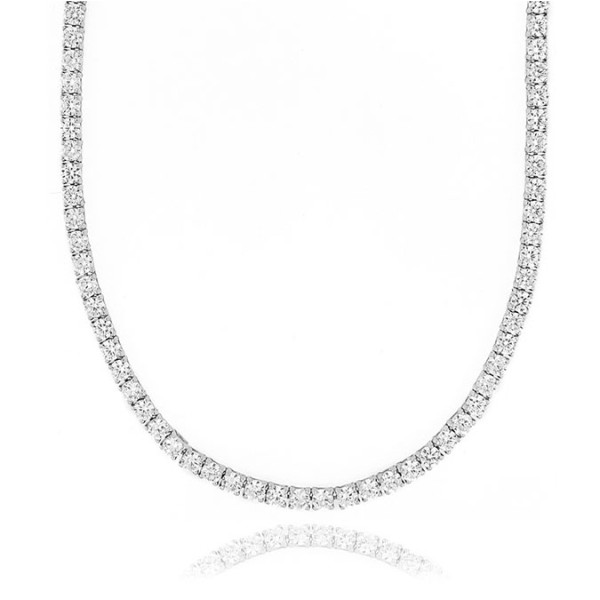 Collana Tennis silver "Faith"