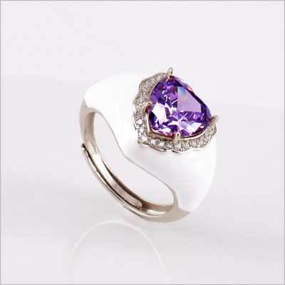 Anello smaltato "Faith" - viuviu jewels Anello smaltato "Faith" - viuviu jewels