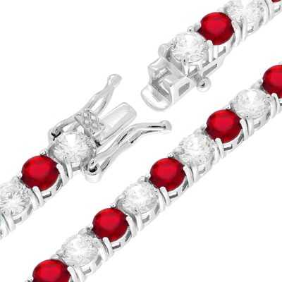 Bracciale Tennis "Ammore" - viuviu jewels Bracciale Tennis "Ammore" - viuviu jewels
