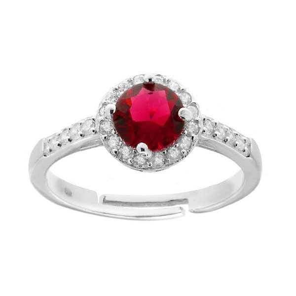 Anello Solitario "Ammore"